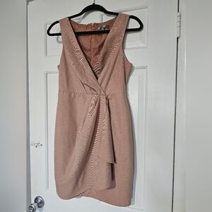 Forever 21 Blush Pink Wrap Mini Dress